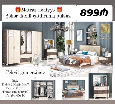 кухонная мебель: Yataq otaq desdi