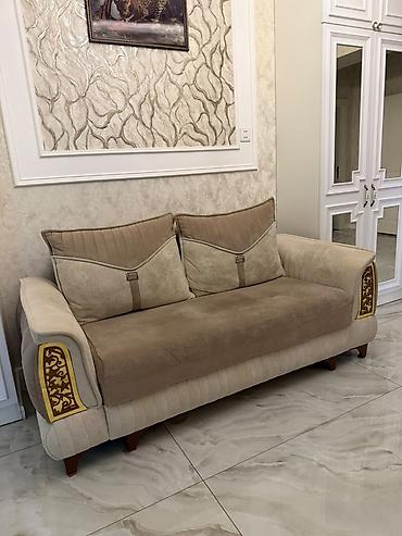 İki rəngli yumşaq divan Ikisi birlikde - Dizayn: Krem və qum rənginin lalafo.az -da İki rəngli yumşaq divan Ikisi birlikde - Dizayn: Krem və qum rənginin
