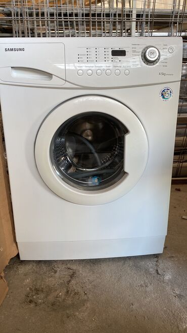ручной стиральная машина: Стиральная машина Samsung, Б/у, Автомат, До 5 кг