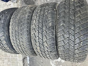 купить багажник бокс на крышу бу: Шины 285 / 60 / R 18, Всесезонная, Б/у, Комплект, Внедорожные (АТ/МТ), Корея, Roadstone — 7