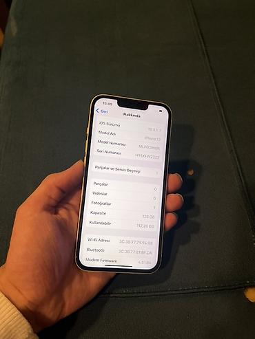 iphone 13 max: IPhone 13, 128 GB, Ağ, Simsiz şarj — 3