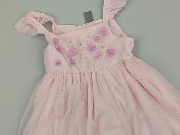 letnie sukienki długie w kwiaty: Dress, Little kids, 7 years, 116-122 cm, condition - Good