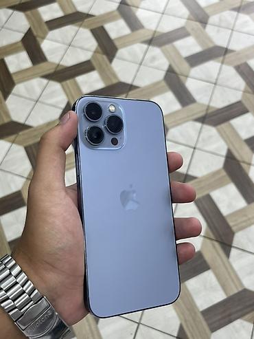 IPhone 13 Pro, 128 GB, Sierra Blue, Face ID lalafo.az -da IPhone 13 Pro, 128 GB, Sierra Blue, Face ID