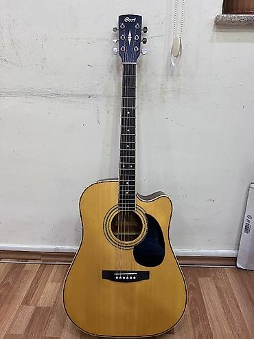 Gitaralar: Cort AD880 CE NS Elektro akustik gitara Ekvalayzeri işləyir Üstündə — 3