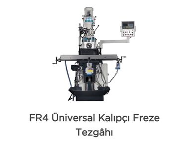 Kompressorlar: FR4 Universal Kalıpçı Freze Tezgahı - 3 ox avtomatik idarəetmə - 3 ox