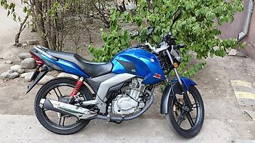 gsx r1000: Мотоцикл Suzuki Gixxer (GSX-R) 125 синего цвета, неубиваемый дорожный — 1