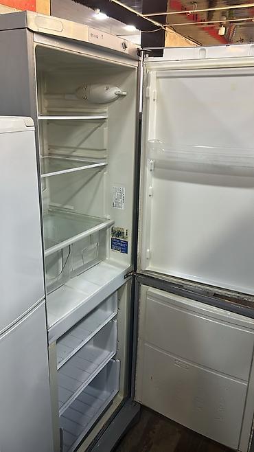 Soyuducular: Indesit iki qapılı soyuducu - Rəng: metalik/gümüşü - Üst kamera — 2