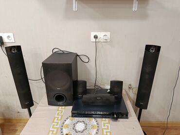 Digər auditexnika: Sony Kolonka, Növ - Ev kinoteatrı üçün, rəng - Qara