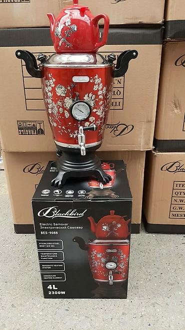 Samovarlar: Elektrik samovar Blackbird made for Germany Nerjavik iy tam vermiyen — 9