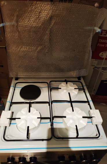 Qaz sobaları: Qaz sobası Ayrıca dayanan, 4 gözlü, Yeni — 3