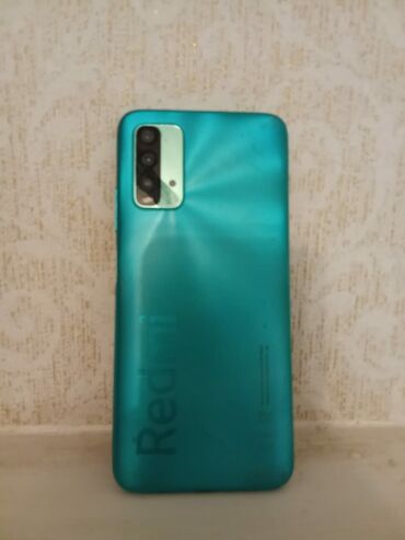 Мобильные телефоны и аксессуары: Xiaomi Redmi 9T, 128 ГБ, цвет - Зеленый, 
 Отпечаток пальца, Face ID