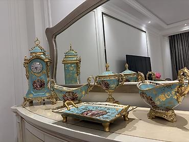 Saray tipli salon garnitürü – Komple lüks konsol dəsti Evimizin