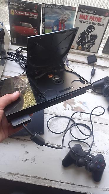 soni 2: PlayStation 2 Slim oyun konsolu dəsti Komplekt: - PS2 Slim konsol - 2 — 5