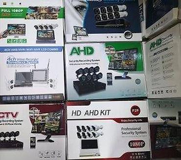 Kompleti za video nadzor: Video nadzor 4-8kam.Full HD AHD WIFI i analog kamere setovi. NOVO U — 15