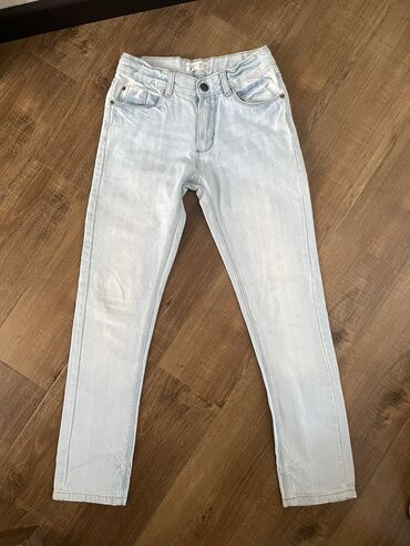 ayaqq: Unisex uşaq jeansi, 9-10 yaş, ideal vəziyyətdə. 15 manat