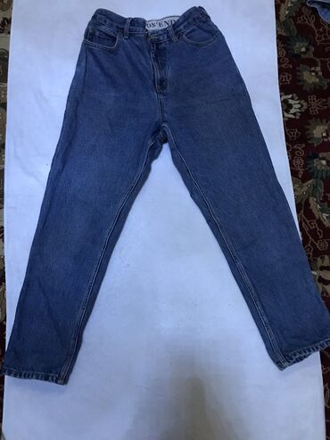 мужской джинсы: Джинсы цвет - Синий