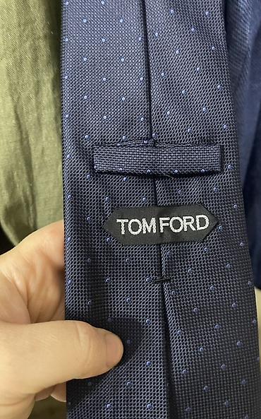 Kişi geyimləri: Qalstuk, Tom Ford, rəng - Mavi — 1
