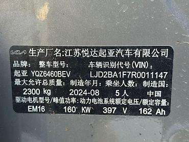 Kia: Kia EV5: 2024 г., Электромобиль, Кроссовер — 5