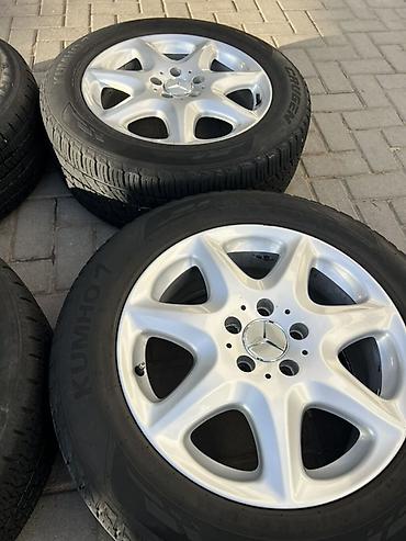 Шиналар жана дисктер: Дөңгөлөктөр монтажда 235 / 60 / R 17, All-season, Колдонулган, Комплект, Жеңил унаалар, Куйма, тешиктери - 5 — 2