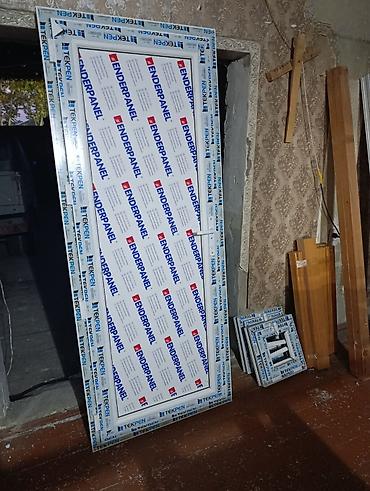 satin parça: Yeni Plastik qapı Zamok ilə, Zəmanətli, Ödənişli quraşdırma, Ödənişli çatdırılma — 5