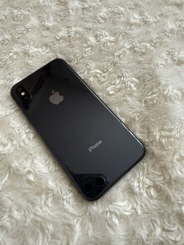 хонор х6: IPhone X, 256 ГБ, Graphite, Кулакчындар, Заряддоочу түзүлүш, Коргоочу айнек, 89 %