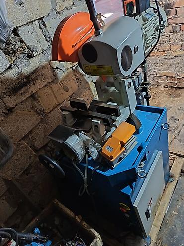 ət kəsən mişar: Sənaye tipli metal kəsici mişar (dairesel diskli, stasionar) — 1