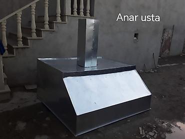 Məhsul: Manqal və şiş yeməkləri üçün tüstü çəkən baca-sobanın — 5
