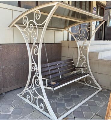 Sifarişlə bağ yelləncəkləri: Metal EN MMC olaraq istədiyiniz forma və ölçüde demir işlerinin — 23