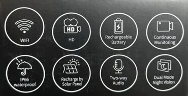 Elektro materijal: Solarna sigurnosna kamera novo top kvalitet akcija cene nisu fiksne — 10