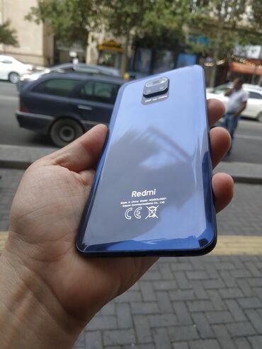redmi 9 s: Redmi Note 9S, 64 GB, rəng - Göy, Zəmanət, Barmaq izi, Simsiz şarj