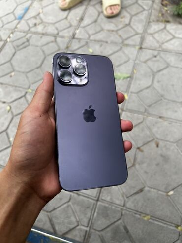 айфоны цена в бишкеке: IPhone 14 Pro Max, Б/у, 128 ГБ, Deep Purple, Защитное стекло, Чехол, 88 %