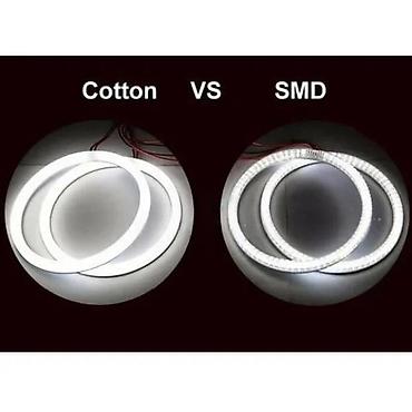 bež: Led prstenovi angel eyes - vise dimenzija. Extremno jaki COTTON LED — 5