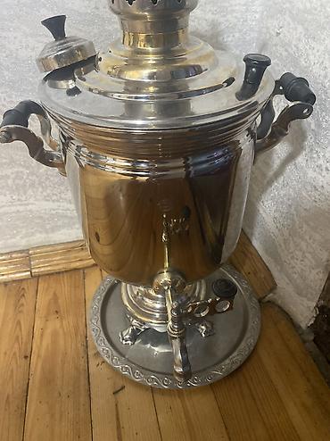mis samovar: İşlənmiş Od Samovar, 7 l, Ünvandan götürmə — 3