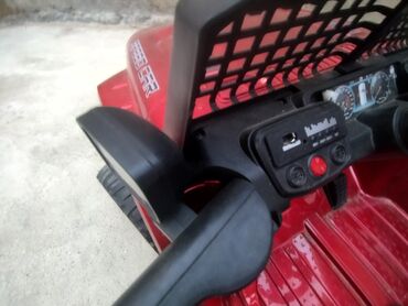 Uşaq üçün elektrik maşınları: 400₼ alınıb Uşaq elektrik maşını – off-road tərzində, qırmızı korpuslu — 5
