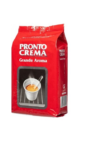 хлеба: ☕️ Кофе в зернах Lavazza Pronto Crema — настоящий вкус Италии!