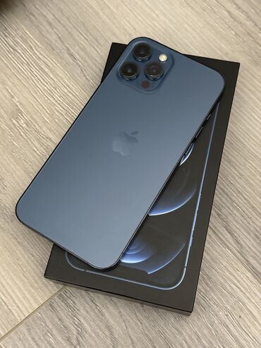 айфон 13 про макс цена бишкек 512 гб: IPhone 12 Pro Max, Колдонулган, 256 ГБ, Blue Titanium, Заряддоочу түзүлүш, 79 %