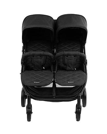deca zla: Kikka Boo Happy 2 – Kolica za blizance, black (SKU: KKB4) Kolica sa — 2