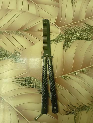 Личные вещи: Bıçaq-saman tipli qatlanan saç darağı (butterfly/ balisong üslubu) - — 1