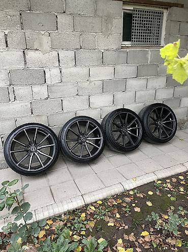 Диски: Литые Диски R 19 Kia, Комплект, отверстий - 5, Б/у — 10