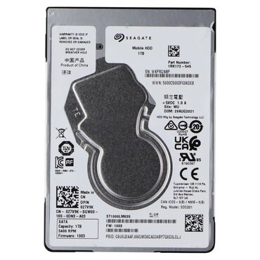 seagate: Daxili Sərt disk (HDD) Seagate, 2 TB, 5400 RPM, 2.5", İşlənmiş