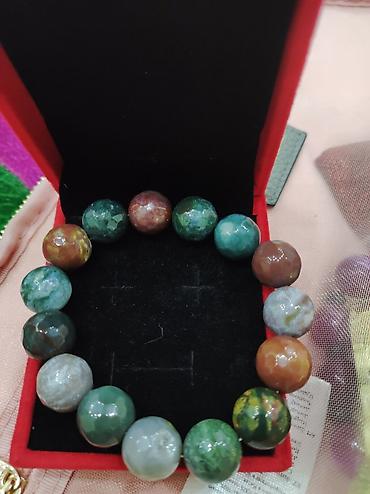 Браслеты: Шикарные браслеты с камнем дзи! Доставка по городу бесплатно Для — 7