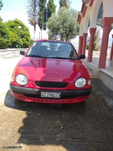 Οχήματα: Toyota Corolla: 1.3 l. | 2000 έ. Λιμουζίνα