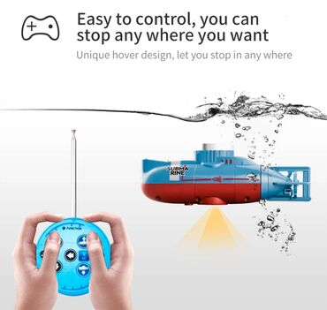 igračke minecraft: Nova RC podmornica. Ima punjivu bateriju koja se puni preko USB kabla