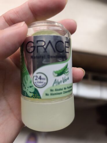 Grace Natural Deodorant – Aloe Vera-dır və təbii dezodorant kimi
