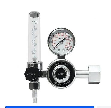 şlanq: Ar/CO₂ qaz tənzimləyicisi və flo-metr - Argon və karbon qazı üçün — 1