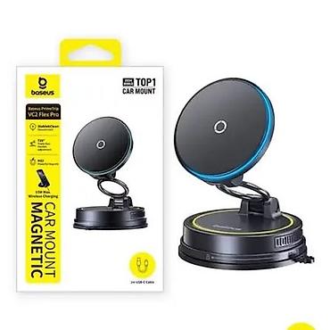 nol altı: Baseus PrimeTrip VC2 Flex Pro 15W Simsiz Maqnit Avtomobil Şarj — 2