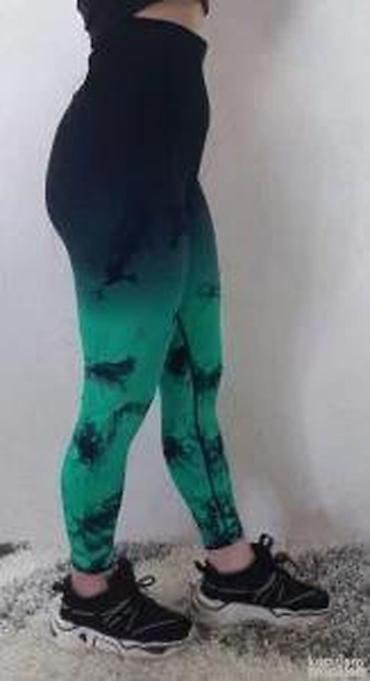 Helanke, biciklistički šortsevi: Ženske sportske helanke visokog struka - Model: duge helanke sa — 21