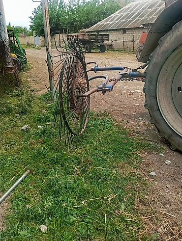 traktor qosqusu: Ot yığımı üçün traktor qoşqusu – barabanlı/çərçivəli tırmık (5 — 5