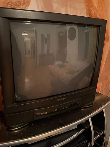 kohnə tv: Retro TV və VHS video pleyer dəsti • JVC “F series” kineskop TV - — 4