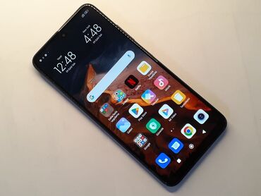 Honor: Redmi Note 11, 128 ГБ, цвет - Синий, Кнопочный, Сенсорный, Отпечаток пальца